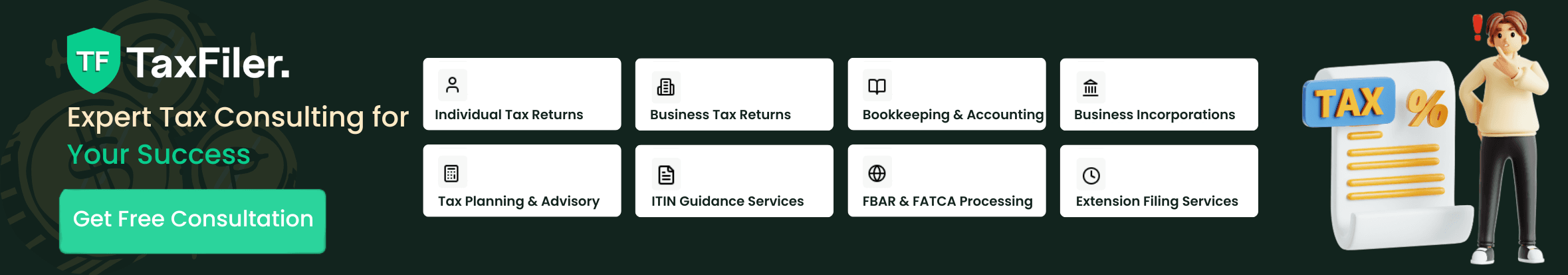 Homepage TaxFiler Banner